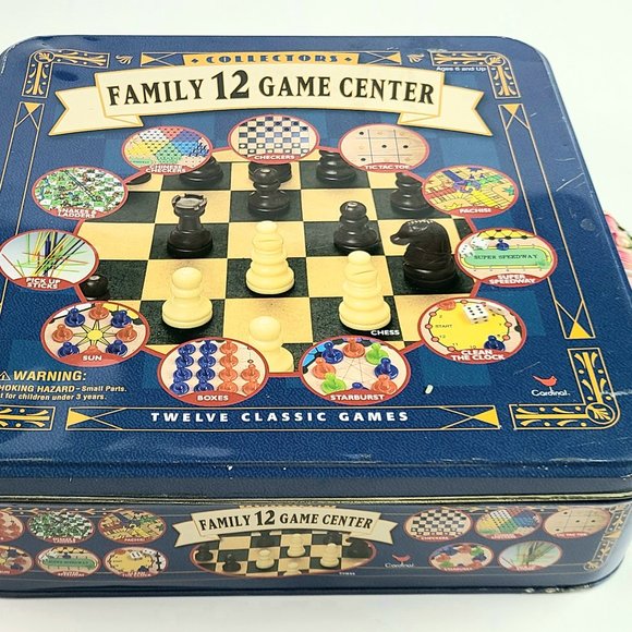 Vintage -Cardinal Collectors Family 12 Game Centre - Picture 2 of 12